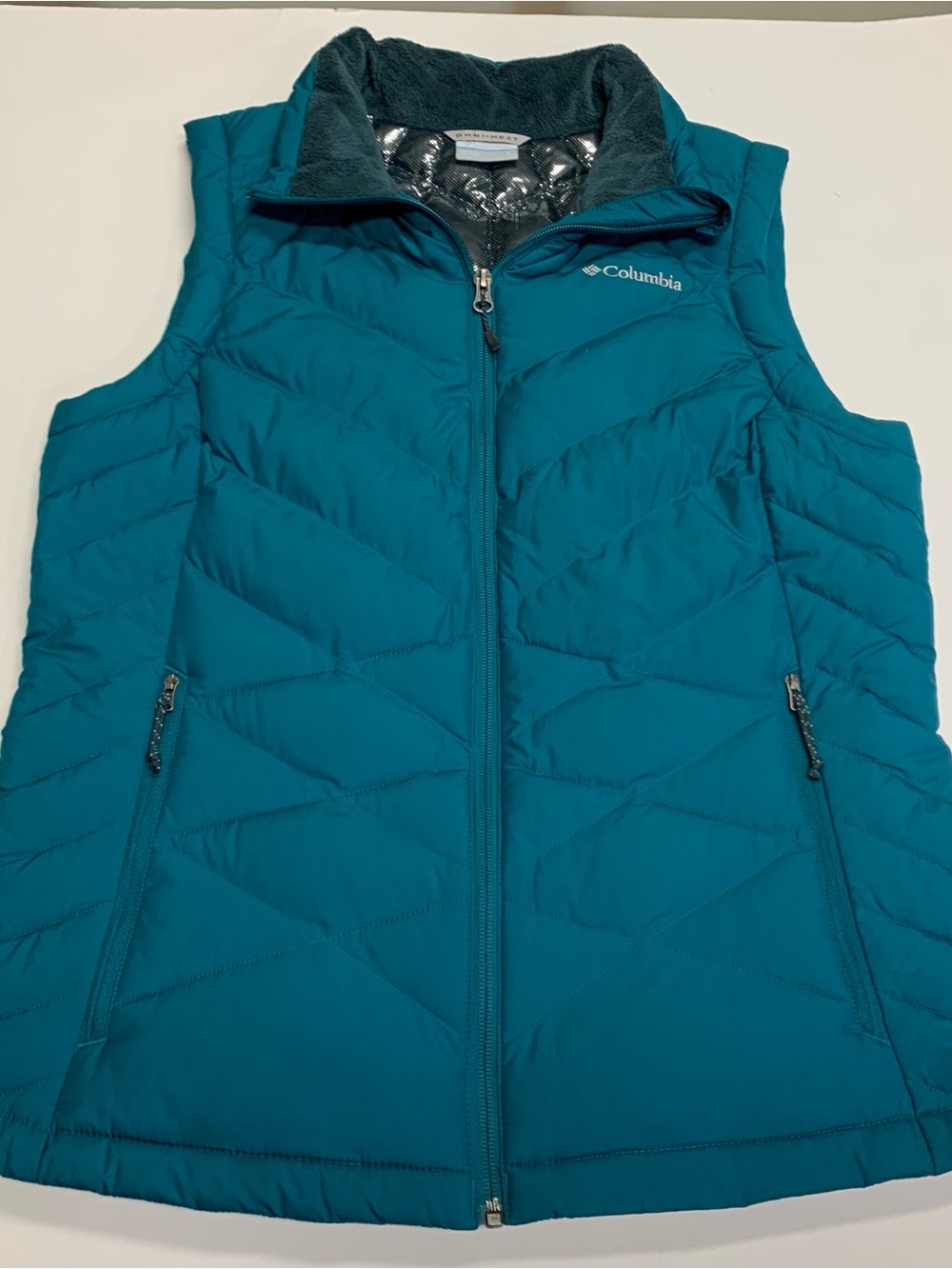 Columbia Women's Teal Quilted Insulated Vest